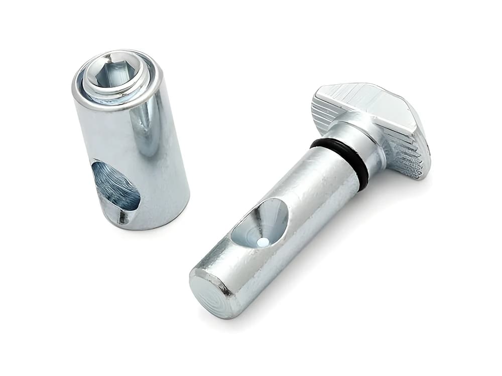 Quick-release connector 90°